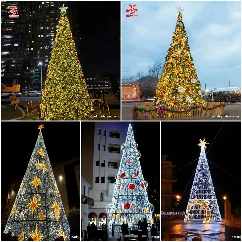 Ялинка у світлі