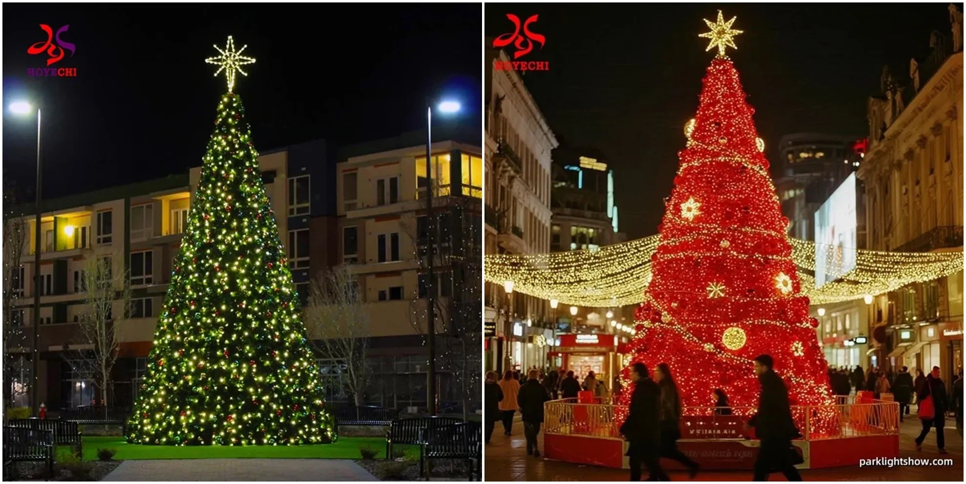 Різдвяний декор світла