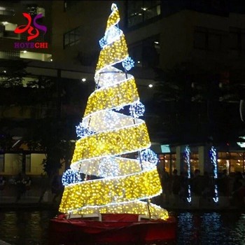 Сучасні новорічні світлові ялинки: стилі, дизайн та варіанти