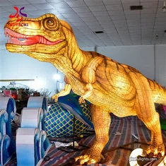 Світлодіодний ліхтар фестивалю динозаврів для декору тварин у парку та саду
